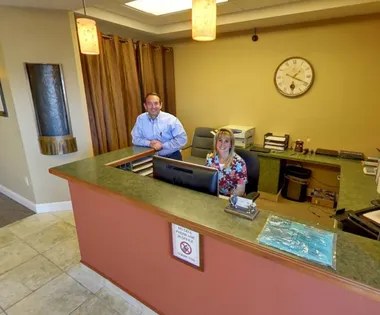 The front desk at Chiropractic Health Center in Reno